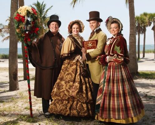 Christmas Carolers, music provided by Emac Music